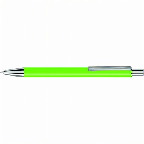 GROOVE Druckkugelschreiber (Art.-Nr. CA527322) - Metall-Druckkugelschreiber mit matter...