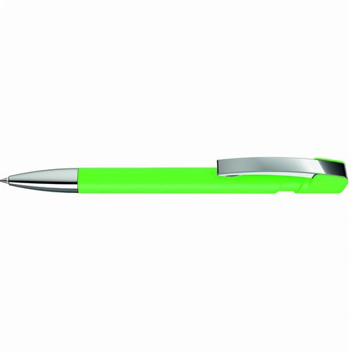 SKY M SI GUM Druckkugelschreiber (Art.-Nr. CA528111) - Druckkugelschreiber mit Softtouch-Gehäu...