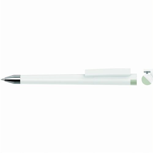 GEOS SI Drehkugelschreiber (Art.-Nr. CA528469) - Drehkugelschreiber mit gedeckt mattem...