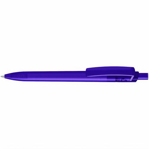 RECYCLED PET PEN STEP frozen Druckkugelschreiber (Art.-Nr. CA529509) - Druckkugelschreiber aus recyceltem...