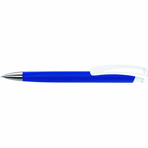 TRINITY KG SI GUM Druckkugelschreiber (Art.-Nr. CA536189) - Druckkugelschreiber mit gummiertem...