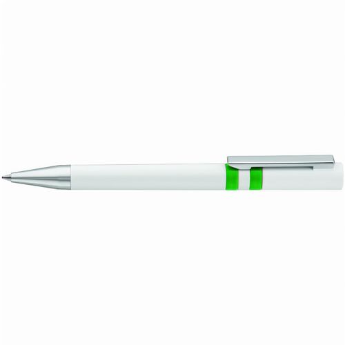 RINGO Drehkugelschreiber (Art.-Nr. CA538694) - Drehkugelschreiber mit gedeckt glänzend...