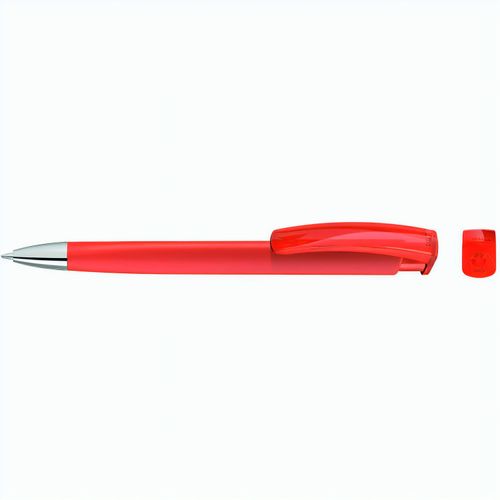 TRINITY K transparent SI RECY Druckkugelschreiber (Art.-Nr. CA546069) - Druckkugelschreiber mit gedeckt mattem...