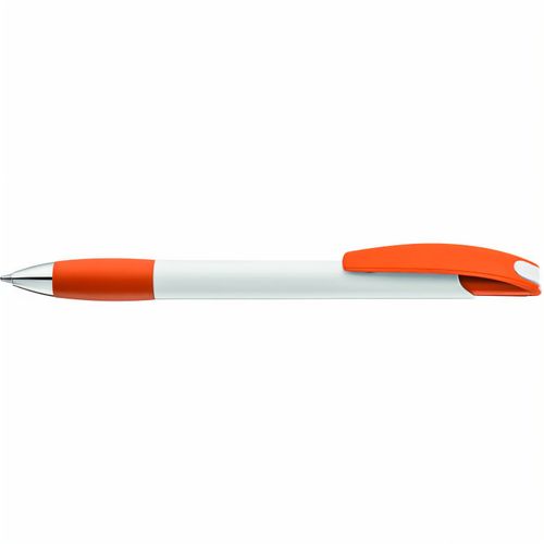 MEMORY SI Druckkugelschreiber (Art.-Nr. CA551312) - Druckkugelschreiber mit gedeckt glänzen...