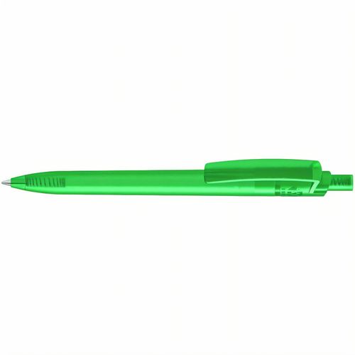RECYCLED PET PEN STEP frozen Druckkugelschreiber (Art.-Nr. CA551326) - Druckkugelschreiber aus recyceltem...