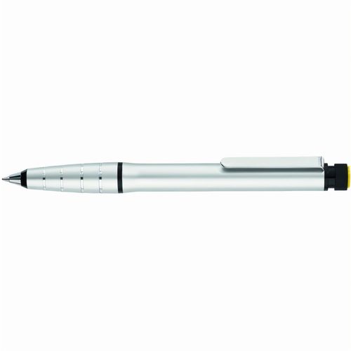 2in1 Druckkugelschreiber (Art.-Nr. CA552515) - Metall-Drehkugelschreiber aus Aluminium...
