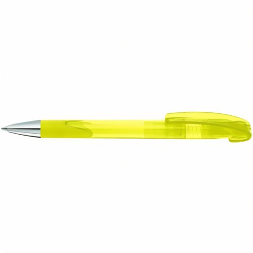 LOOK grip transparent SI Druckkugelschreiber (Art.-Nr. CA552840) - Druckkugelschreiber mit transparent...