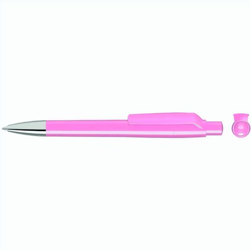 BLOOM SI Druckkugelschreiber (Art.-Nr. CA557153) - Druckkugelschreiber mit gedeckt glänzen...