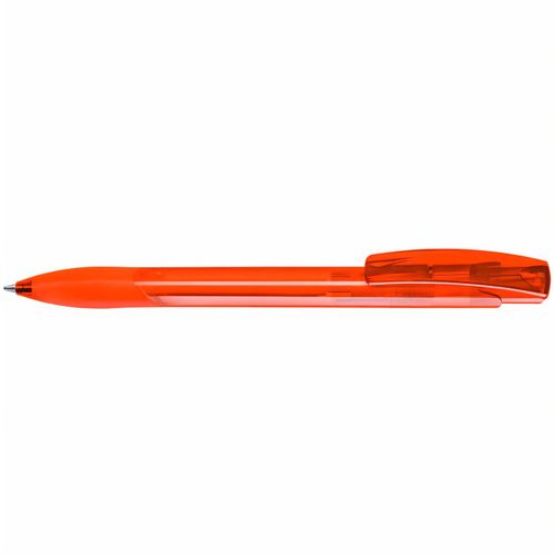 OMEGA grip transparent Druckkugelschreiber (Art.-Nr. CA559693) - Druckkugelschreiber mit transparent...
