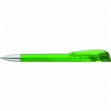 YES transparent SI Druckkugelschreiber (hellgrün) (Art.-Nr. CA571336)