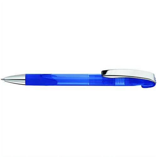 LOOK grip transparent M SI Druckkugelschreiber (Art.-Nr. CA571841) - Druckkugelschreiber mit transparent...