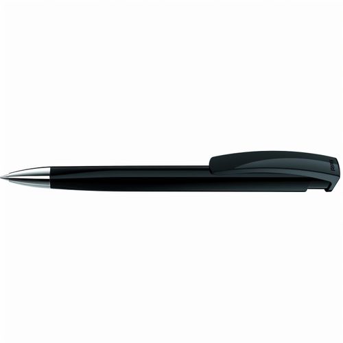 TRINITY SI Druckkugelschreiber (Art.-Nr. CA594743) - Druckkugelschreiber mit gedeckt glänzen...
