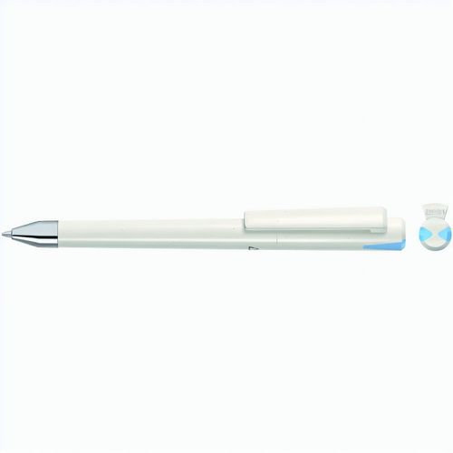 CRYS SI RECY shell Drehkugelschreiber (Art.-Nr. CA596115) - Drehkugelschreiber mit gedeckt glänzend...