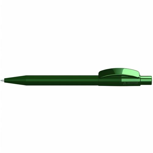PIXEL RECY Druckkugelschreiber (Art.-Nr. CA596624) - Druckkugelschreiber mit gedeckt mattem...