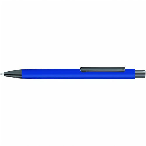 ELLIPSE GUM Druckkugelschreiber (Art.-Nr. CA598010) - Metall-Druckkugelschreiber mit ellipsenf...