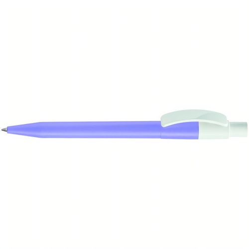 PIXEL KG F Druckkugelschreiber (Art.-Nr. CA623717) - Druckkugelschreiber mit farbig mattem...