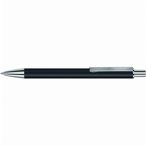 GROOVE Druckkugelschreiber (Art.-Nr. CA626480) - Metall-Druckkugelschreiber mit matter...