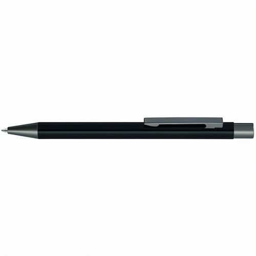 STRAIGHT Druckkugelschreiber (Art.-Nr. CA626813) - Metall-Druckkugelschreiber mit glänzend...