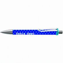 VOGUE XL SI VIS Druckkugelschreiber (hellblau) (Art.-Nr. CA633553)