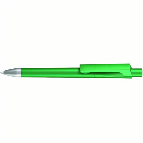 CHECK SI Druckkugelschreiber (Art.-Nr. CA635026) - Druckkugelschreiber mit gedeckt matten...