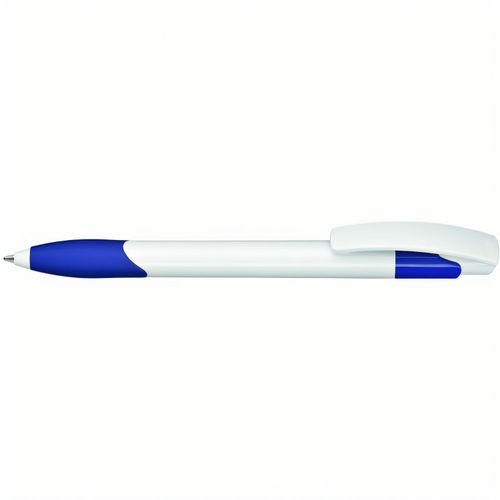 OMEGA grip Druckkugelschreiber (Art.-Nr. CA635866) - Druckkugelschreiber mit gedeckt glänzen...