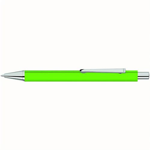 PYRA GUM Druckkugelschreiber (Art.-Nr. CA636236) - Metall-Druckkugelschreiber mit Softtouch...