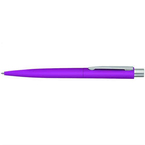 LUMOS GUM Druckkugelschreiber (Art.-Nr. CA638878) - Metall-Druckkugelschreiber mit Softtouch...