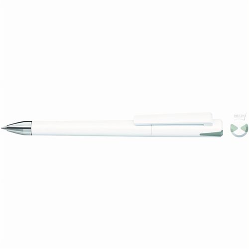 CRYS SI Drehkugelschreiber (Art.-Nr. CA639193) - Drehkugelschreiber mit gedeckt glänzend...