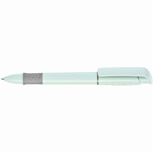 PRIMA Druckkugelschreiber (Art.-Nr. CA643304) - Druckkugelschreiber mit gedeckt glänzen...