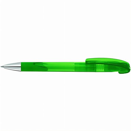 LOOK grip transparent SI Druckkugelschreiber (Art.-Nr. CA652314) - Druckkugelschreiber mit transparent...