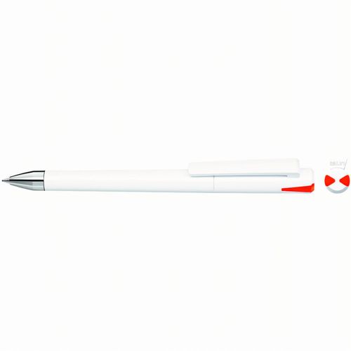 CRYS SI Drehkugelschreiber (Art.-Nr. CA655777) - Drehkugelschreiber mit gedeckt glänzend...