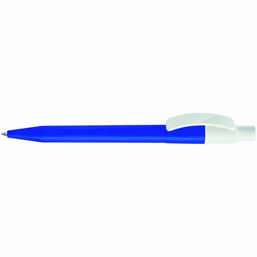 PIXEL KG F Druckkugelschreiber (Art.-Nr. CA656356) - Druckkugelschreiber mit farbig mattem...