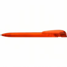 YES transparent Druckkugelschreiber (orange) (Art.-Nr. CA659178)