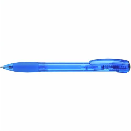 FANTASY transparent Druckkugelschreiber (Art.-Nr. CA660314) - Druckkugelschreiber mit transparent...