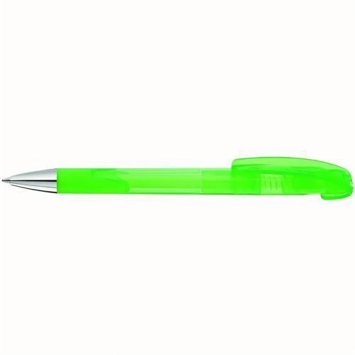 LOOK grip transparent SI Druckkugelschreiber (Art.-Nr. CA662502) - Druckkugelschreiber mit transparent...