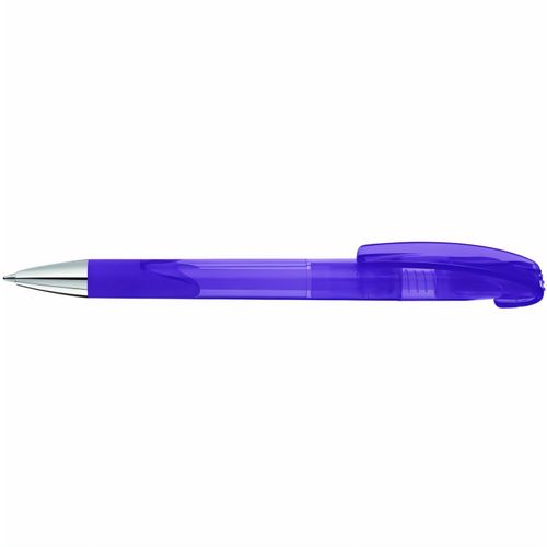 LOOK grip transparent SI Druckkugelschreiber (Art.-Nr. CA665379) - Druckkugelschreiber mit transparent...