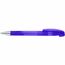LOOK grip transparent SI Druckkugelschreiber (Violett) (Art.-Nr. CA665379)