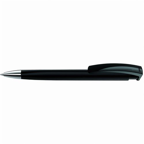 TRINITY SI GUM Druckkugelschreiber (Art.-Nr. CA668343) - Druckkugelschreiber mit gummiertem...