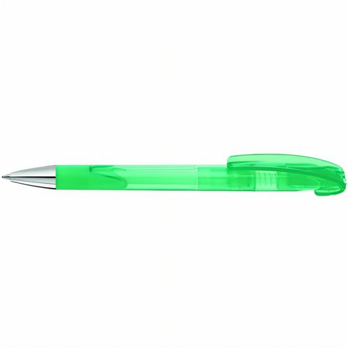 LOOK grip transparent SI Druckkugelschreiber (Art.-Nr. CA670421) - Druckkugelschreiber mit transparent...