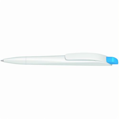 STREAM Druckkugelschreiber (Art.-Nr. CA671519) - Druckkugelschreiber mit geometrisch...