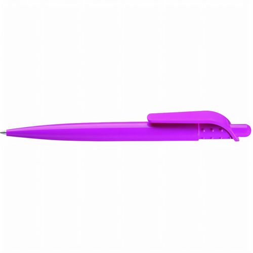 VIANI Druckkugelschreiber (Art.-Nr. CA675556) - Druckkugelschreiber mit gedeckt glänzen...