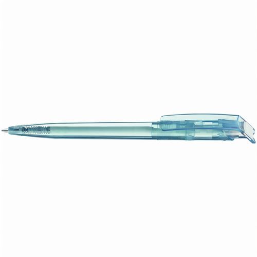 RECYCLED PET PEN transparent SG Druckkugelschreiber (Art.-Nr. CA676368) - Druckkugelschreiber aus recyceltem...