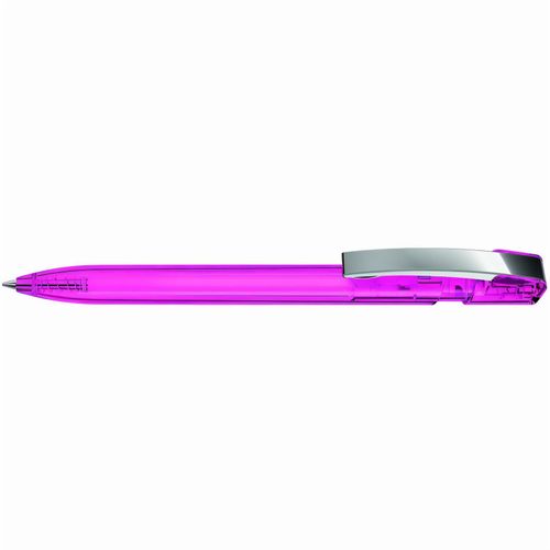 SKY transparent M Druckkugelschreiber (Art.-Nr. CA676561) - Druckkugelschreiber mit transparent...