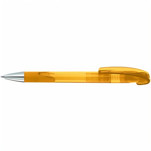 LOOK grip transparent SI Druckkugelschreiber (Art.-Nr. CA690640) - Druckkugelschreiber mit transparent...