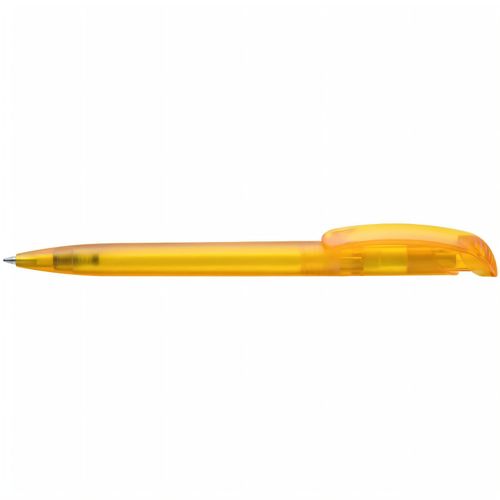 VARIO frozen Druckkugelschreiber (Art.-Nr. CA695359) - Druckkugelschreiber mit transparent...