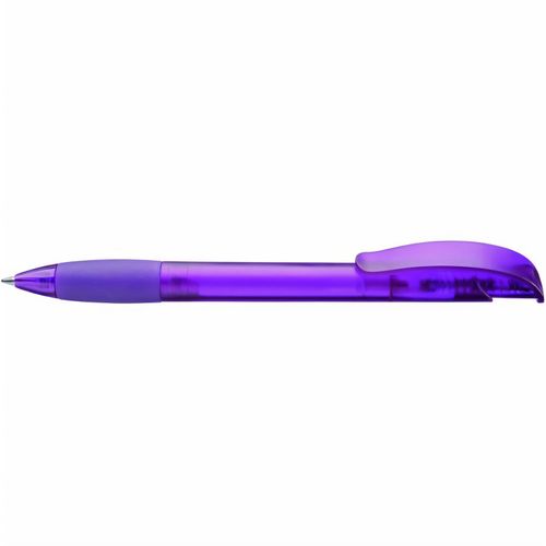 SUNNY frozen Druckkugelschreiber (Art.-Nr. CA703874) - Druckkugelschreiber mit transparent...