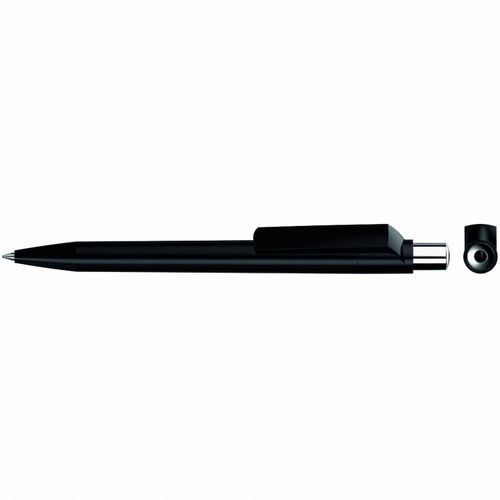 ON TOP SI F Druckkugelschreiber (Art.-Nr. CA704735) - Druckkugelschreiber mit farbig gedeckt...