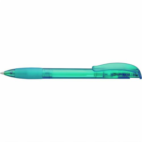 SUNNY frozen Druckkugelschreiber (Art.-Nr. CA705340) - Druckkugelschreiber mit transparent...