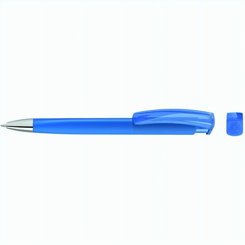 TRINITY K transparent SI RECY Druckkugelschreiber (Art.-Nr. CA716233) - Druckkugelschreiber mit gedeckt mattem...