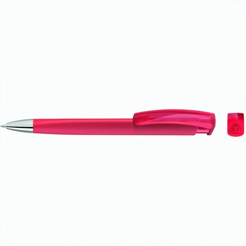 TRINITY K transparent SI RECY Druckkugelschreiber (Art.-Nr. CA716244) - Druckkugelschreiber mit gedeckt mattem...